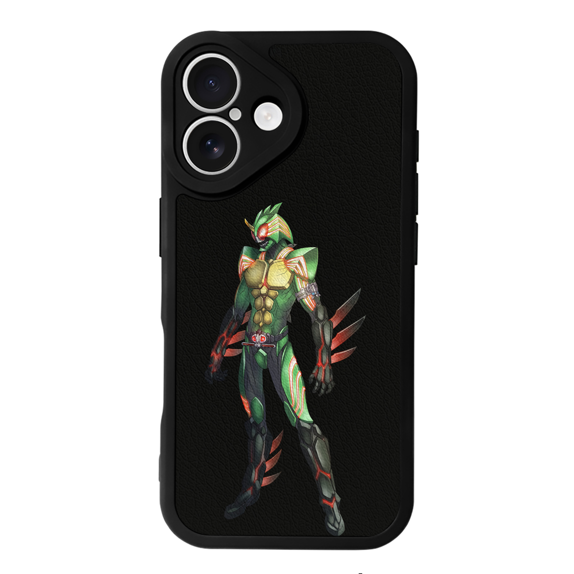 （画像用） ウルトラマン Ultraman 【iPhone 16シリーズ対応】シリコンスマホケース（レザー調） 材質：シリコン